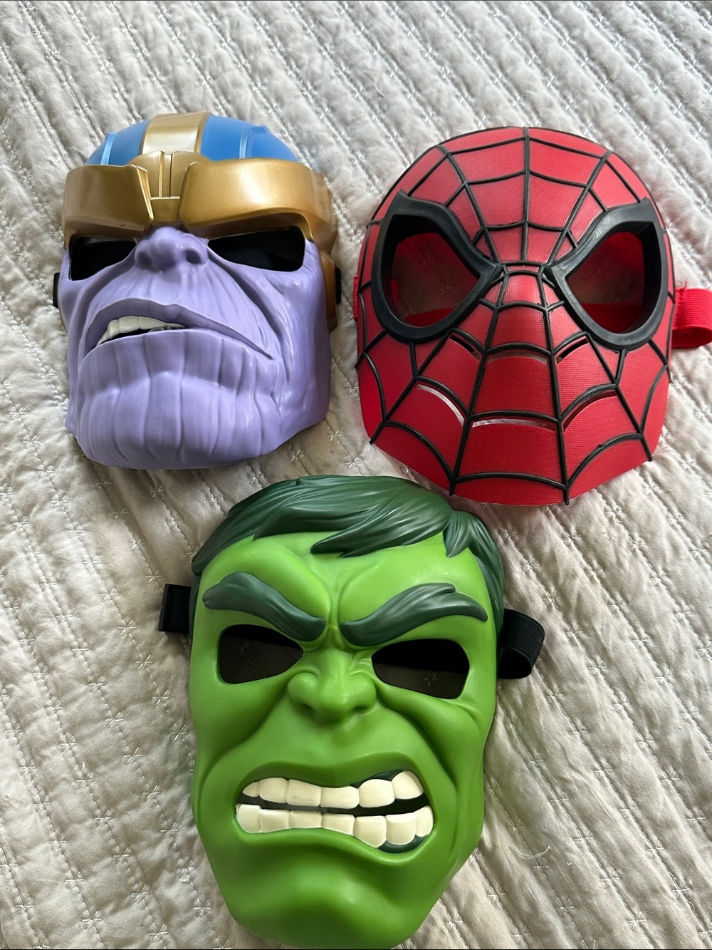 Marvel kids play masks